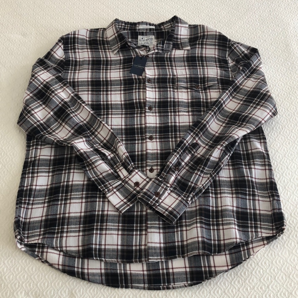 Lucky button down, XXL
